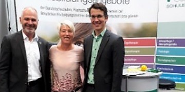 Die Fachschule auf der Ausbildungsmesse Auf der Ausbildungsmesse präsentiert sich die Fachschule